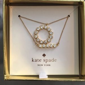 New in box kate spade gold necklace